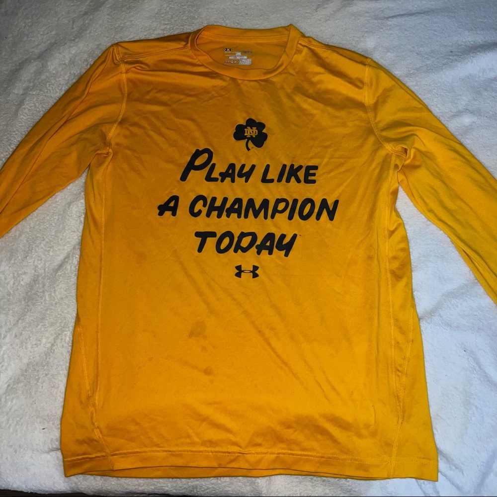Under Armor Notre Dame “Play like a Champion”